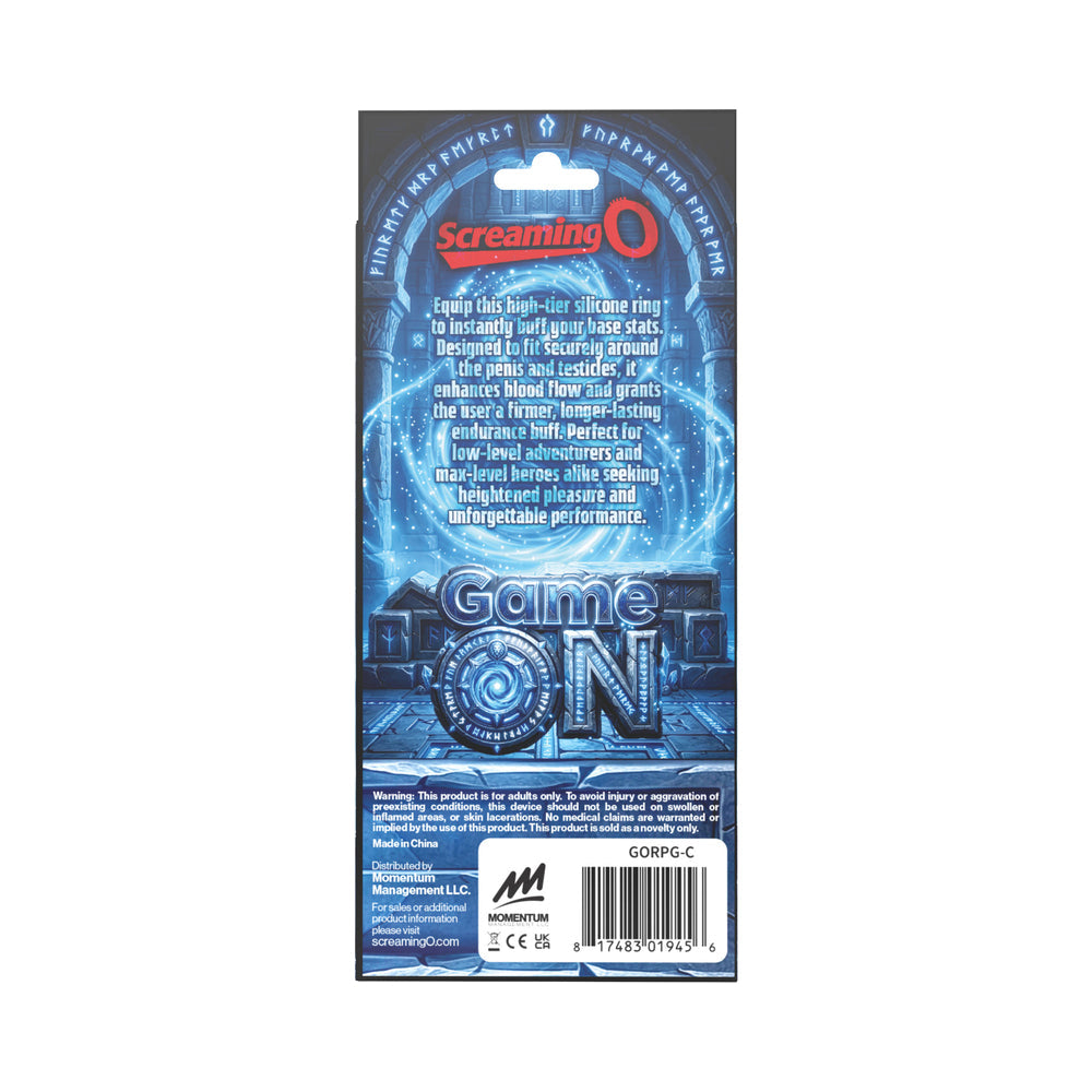 SCREAMING O - ANEL VIBRATÓRIO PARA JOGOS DE PAPEL (ROLE-PLAYING) TRANSPARENTE
