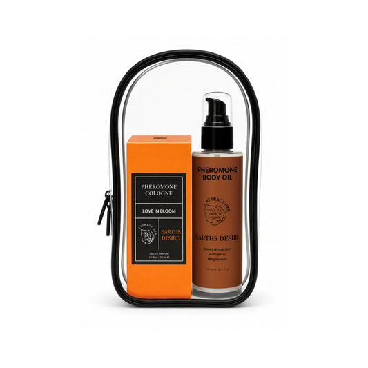 EYE OF LOVE - BLOOM EARTH'S DESIRE PHEROMONE PERFUME AND BODY OIL GIFT SET