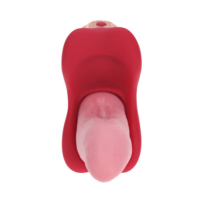SHOTS - LOVELINE SPIN ROTATING VIBRATING TONGUE COR-DE-ROSA