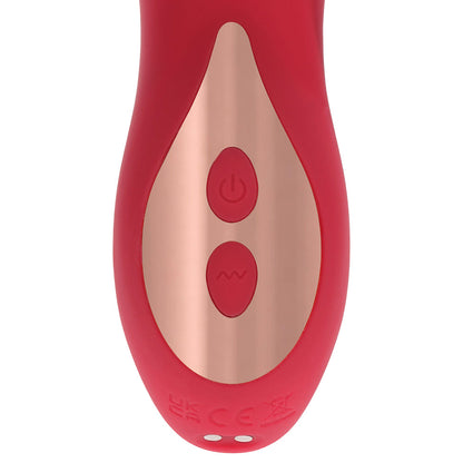 SHOTS - LOVELINE SPIN ROTATING VIBRATING TONGUE COR-DE-ROSA