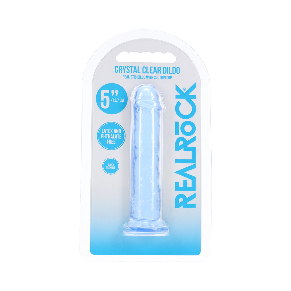 SHOTS - REALROCK DILDO REALISTA 5 POL. AZUL