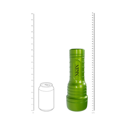 SHOTS - MASTURBADOR XKIN LIPSY JADE MOUTH TORCH VERDE METÁLICO