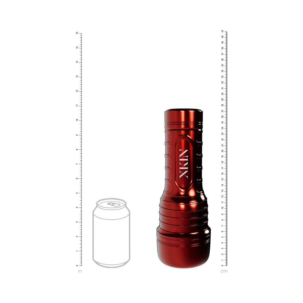 SHOTS - XKIN DON PHOENIX MASTURBADOR COM VIBRAÇÃO E SUCÇÃO DE ÂNUS VERMELHO METÁLICO
