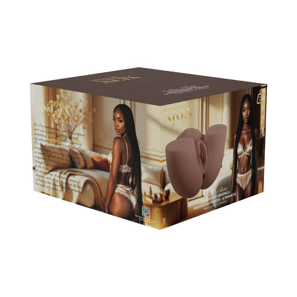 SHOTS - XKIN BODY-FORMS AMBER ALLURE MASTURBADOR COM MOVIMENTO E VIBRAÇÃO