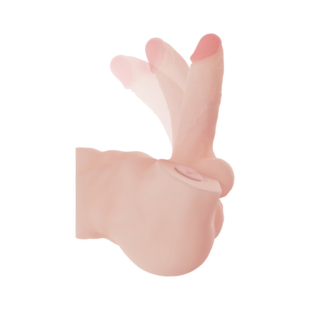 SHOTS - XKIN BODY-FORMS EMERIE AVALON TRANS PÉNIS VIBRANTE POSSÍVEL + VAGINA DE SUCÇÃO