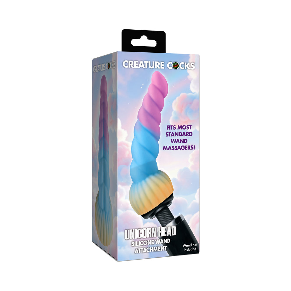 XR BRANDS - ACESSÓRIO PARA VIBRADOR DE SILICONE CREATURE COCKS UNICORN