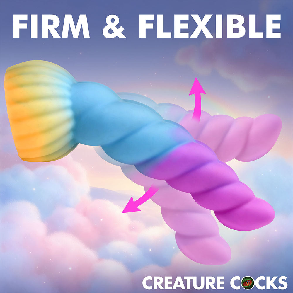 XR BRANDS - ACESSÓRIO PARA VIBRADOR DE SILICONE CREATURE COCKS UNICORN