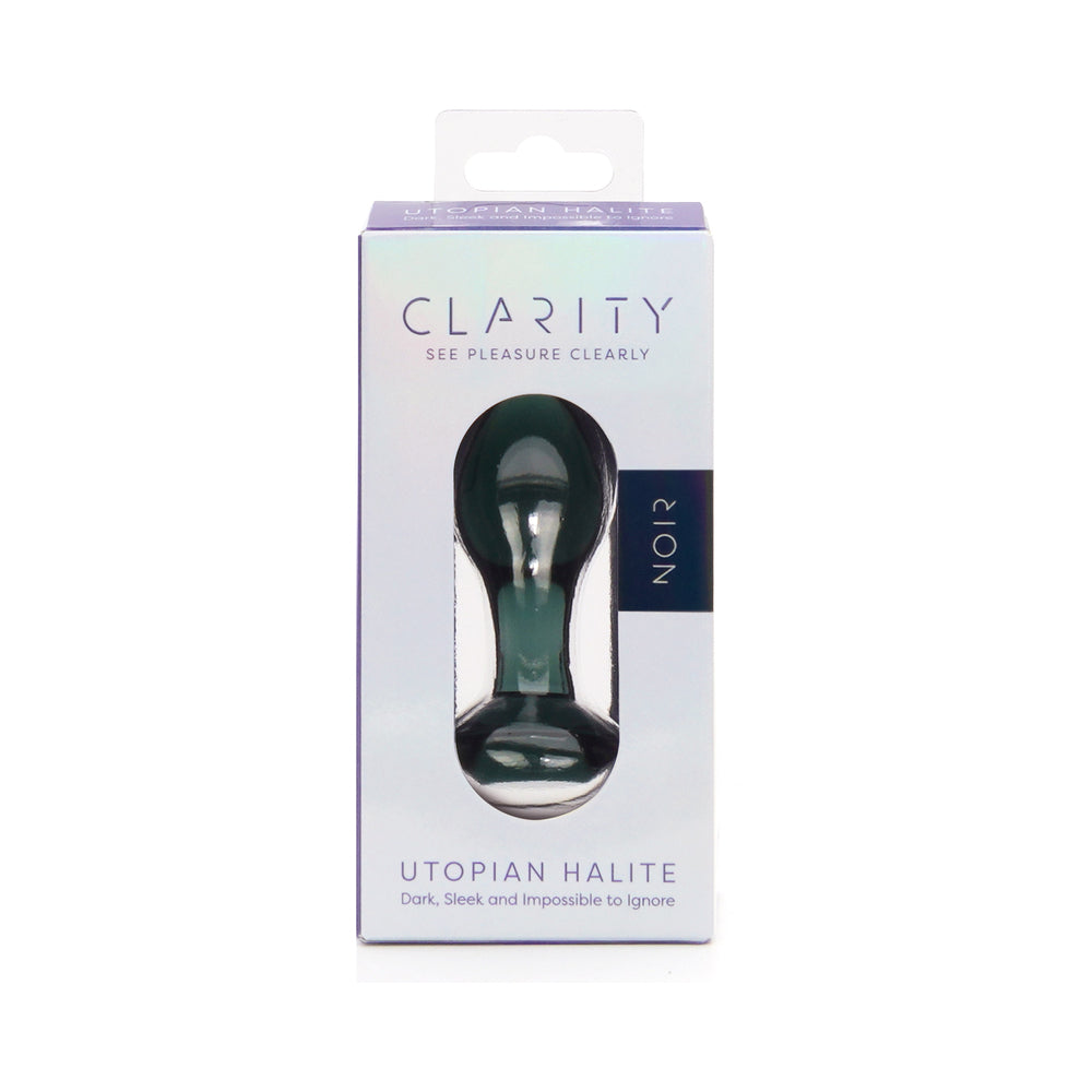 CONCEÇÕES CRIATIVAS - CLARITY UTOPIAN HALITE NOIR GLASS PLUG