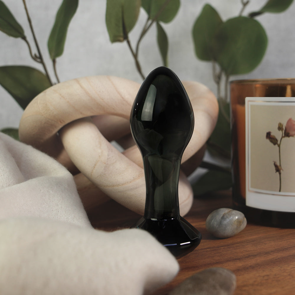 CONCEÇÕES CRIATIVAS - CLARITY UTOPIAN HALITE NOIR GLASS PLUG