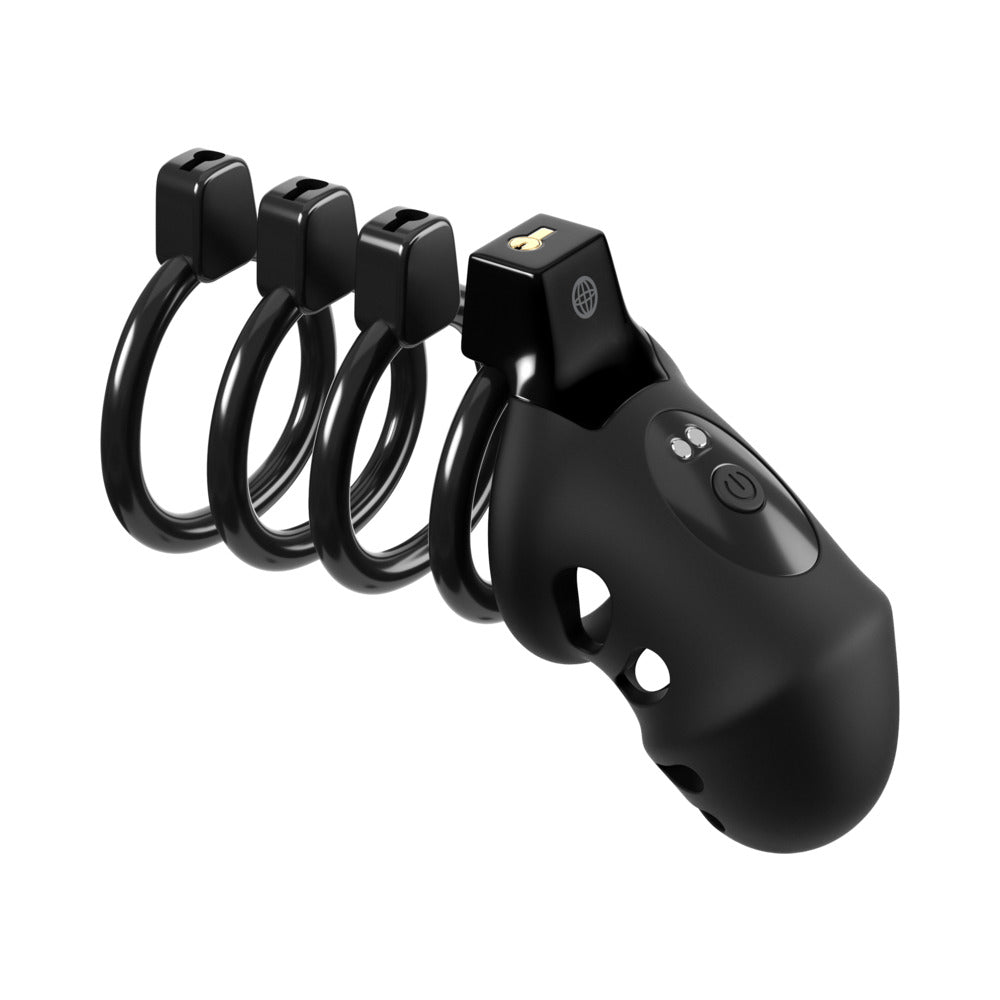 PIPEDREAM - FANTASY C-RINGZ CONTROLCORE PRO REMOTE VIBRATING COCK BLOCKER BLACK