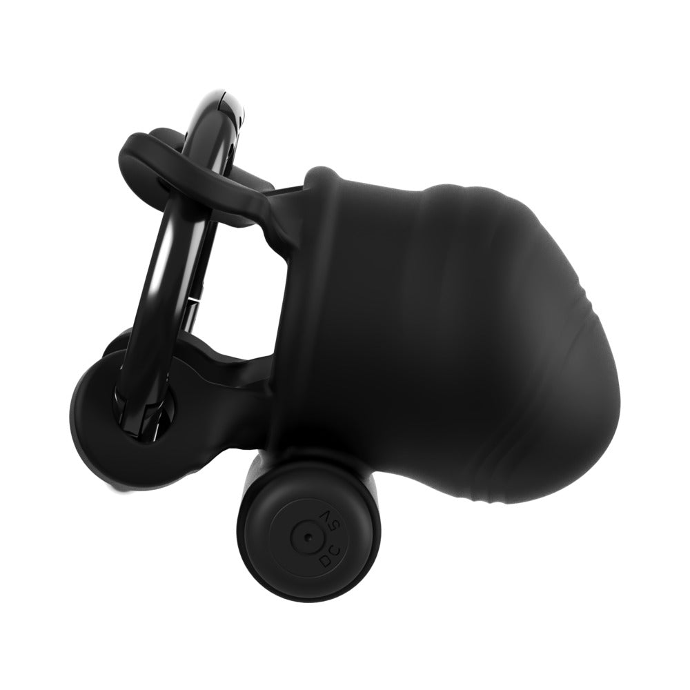 PIPEDREAM - FANTASY C-RINGZ CONTROLCORE TRAINER REMOTE VIBRATING COCK BLOCKER BLACK
