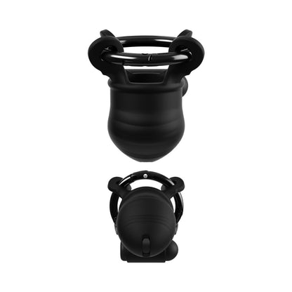 PIPEDREAM - FANTASY C-RINGZ CONTROLCORE TRAINER REMOTE VIBRATING COCK BLOCKER BLACK