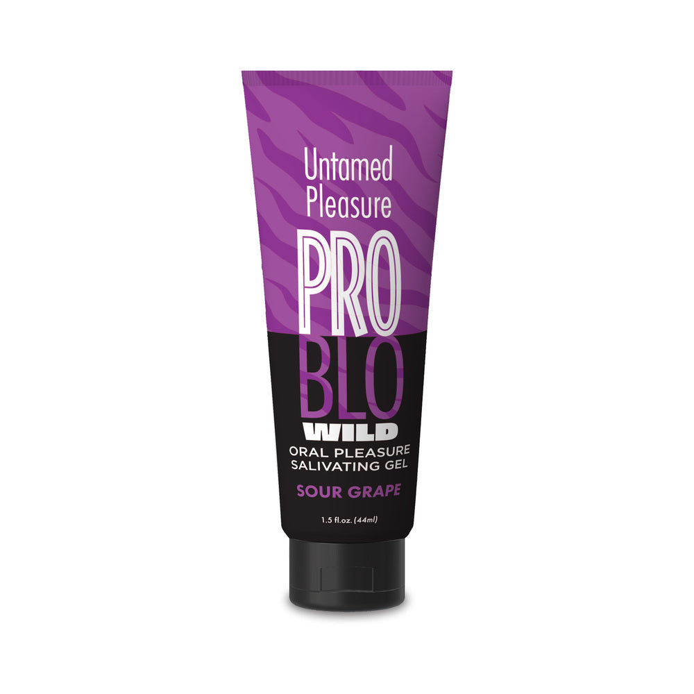 LITTLE GENIE - GEL SALIVANTE PARA PRAZER ORAL PROBLO WILD SABOR UVA ÁCIDA 42,5 G.