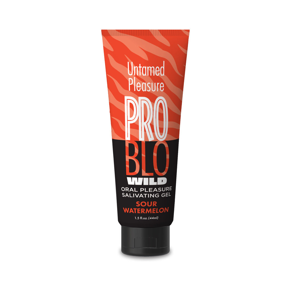 LITTLE GENIE - GEL DE ESTIMULAÇÃO ORAL PROBLO WILD SABOR MELANCIA ÁCIDA 1,5 OZ.