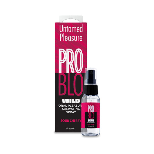 LITTLE GENIE - PROBLO WILD SPRAY SALIVANTE ÁGUA NA BOCA CEREJA ÁCIDA 1 OZ.