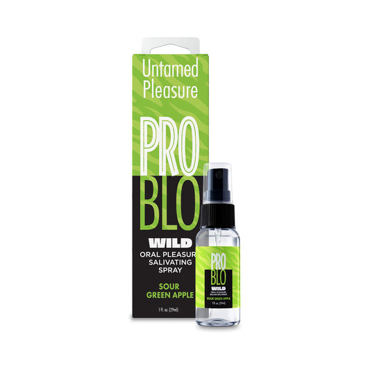 LITTLE GENIE - SPRAY SALIVANTE DE MAÇÃ VERDE ÁCIDA PROBLO WILD 30 ML.