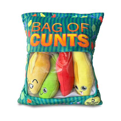 LITTLE GENIE - BAG OF CUNTS PLUSH PILLOWS