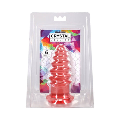 DOC JOHNSON - CRYSTAL JELLIES ANAL TWIST 6 POL. ROSA