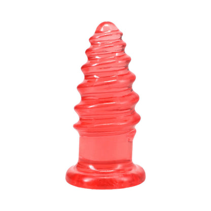 DOC JOHNSON - CRYSTAL JELLIES ANAL TWIST 6 POL. ROSA