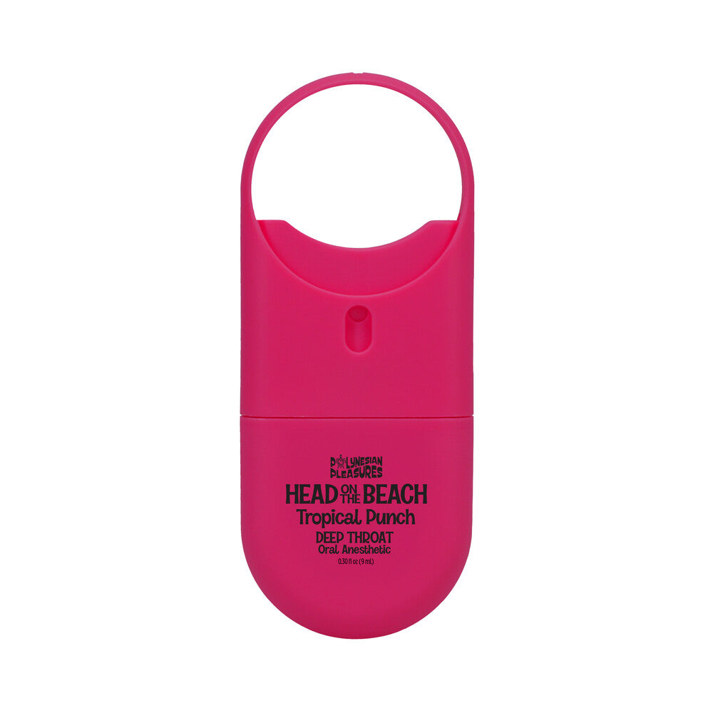 DOC JOHNSON - SPRAY PARA GARGANTA PROFUNDA POLYNESIAN PLEASURES HEAD ON THE BEACH SABOR TROPICAL PUNCH 8,8 ML