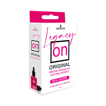 SENSUVA - ON LEGACY ORIGINAL AROUSAL OIL (7,5ML) FRASCO DE VIDRO DE LUXO