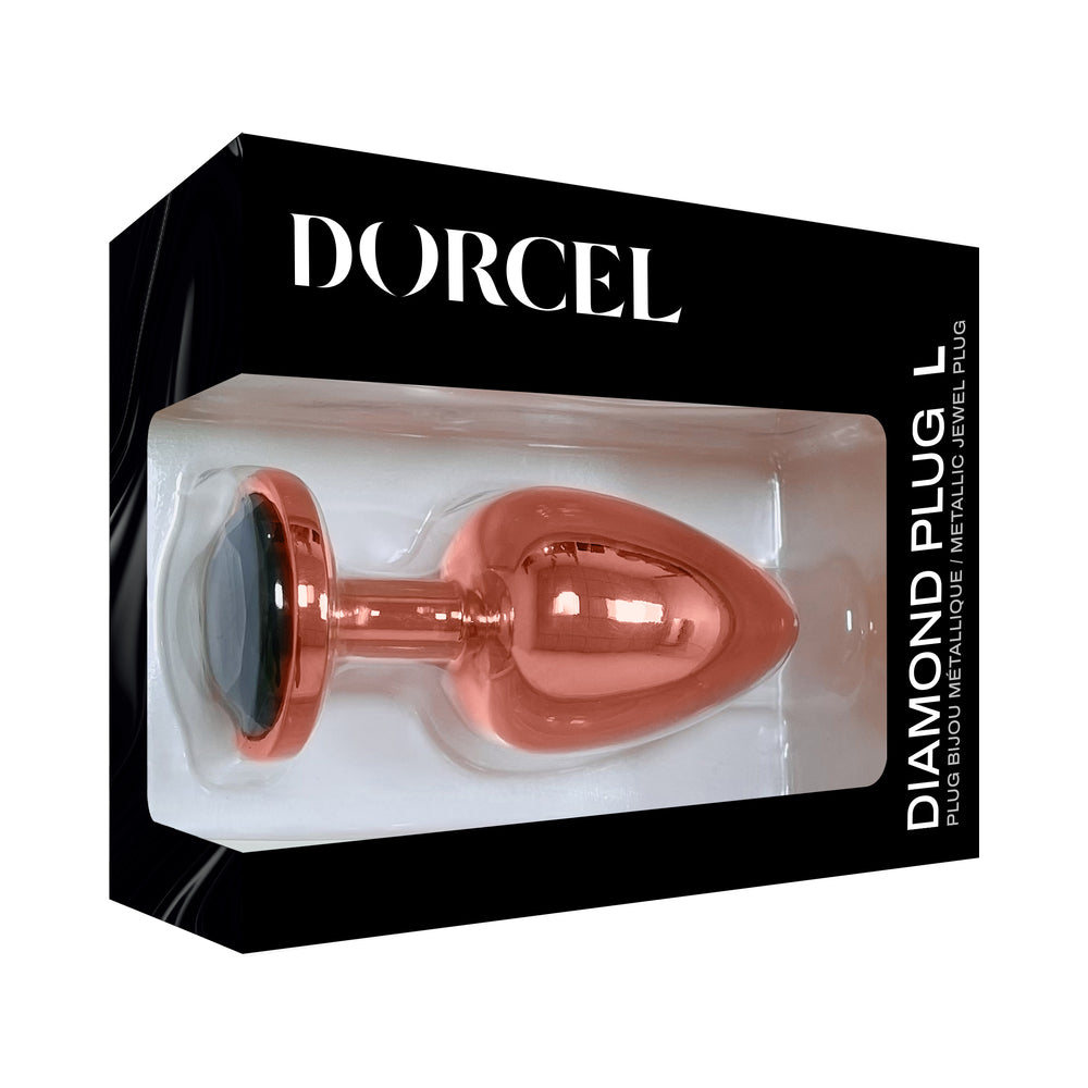 LOVELY PLANET - DORCEL DIAMOND PLUG ROSE GOLD L
