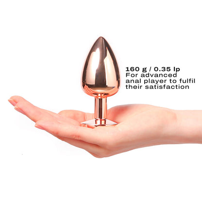 LOVELY PLANET - DORCEL DIAMOND PLUG ROSE GOLD L
