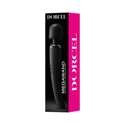 LOVELY PLANET - VIBRADOR RECARREGÁVEL DORCEL MEGAWAND PRETO