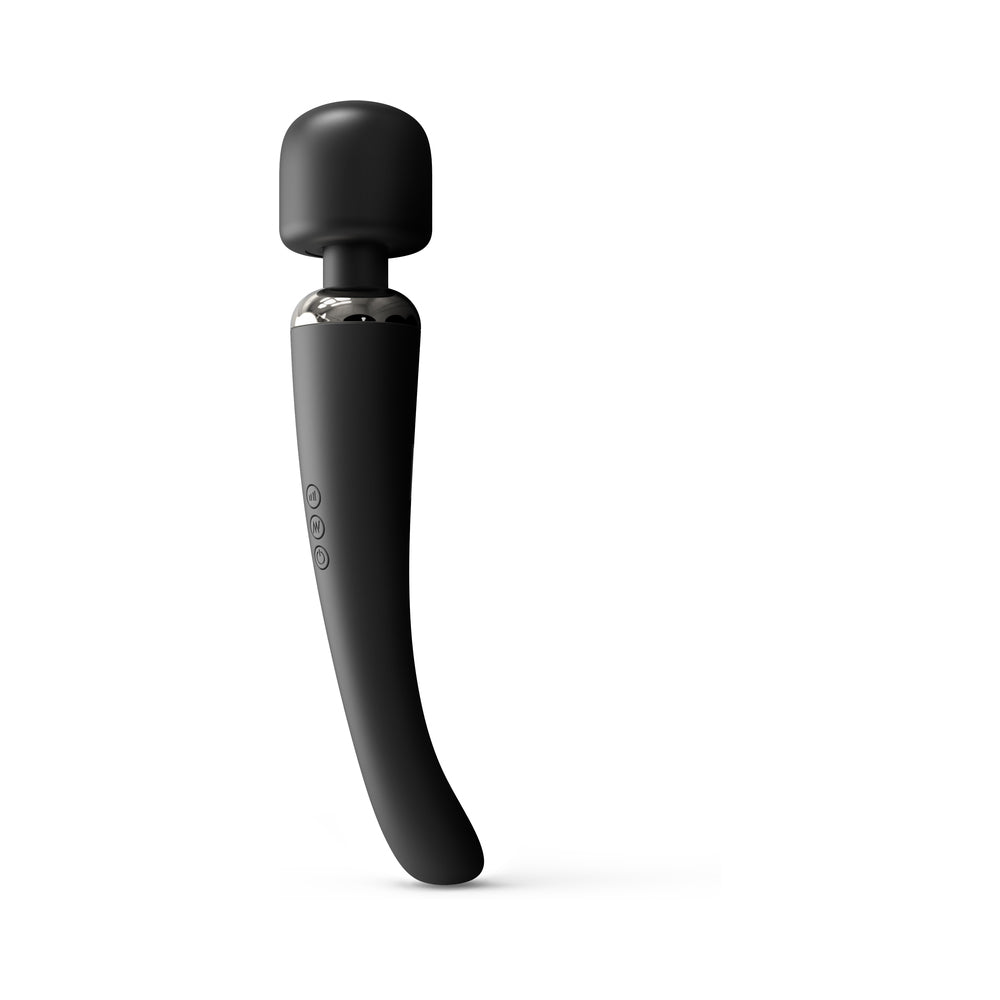 LOVELY PLANET - VIBRADOR RECARREGÁVEL DORCEL MEGAWAND PRETO