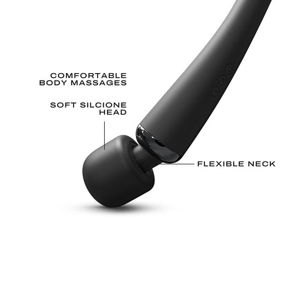 LOVELY PLANET - VIBRADOR RECARREGÁVEL DORCEL MEGAWAND PRETO