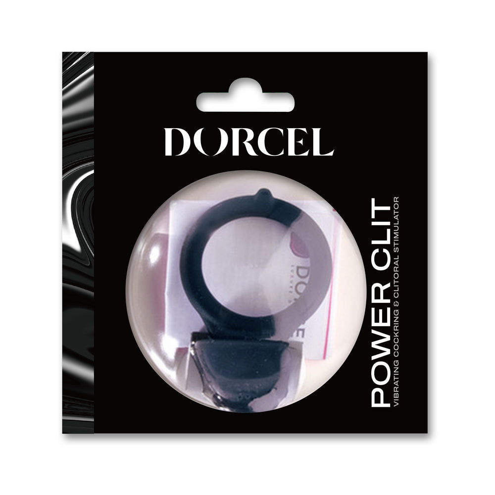 LOVELY PLANET - ANEL PENIANO VIBRATÓRIO PARA CLÍTORIS DORCEL POWER PRETO