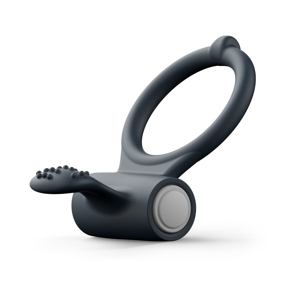 LOVELY PLANET - ANEL PENIANO VIBRATÓRIO PARA CLÍTORIS DORCEL POWER PRETO