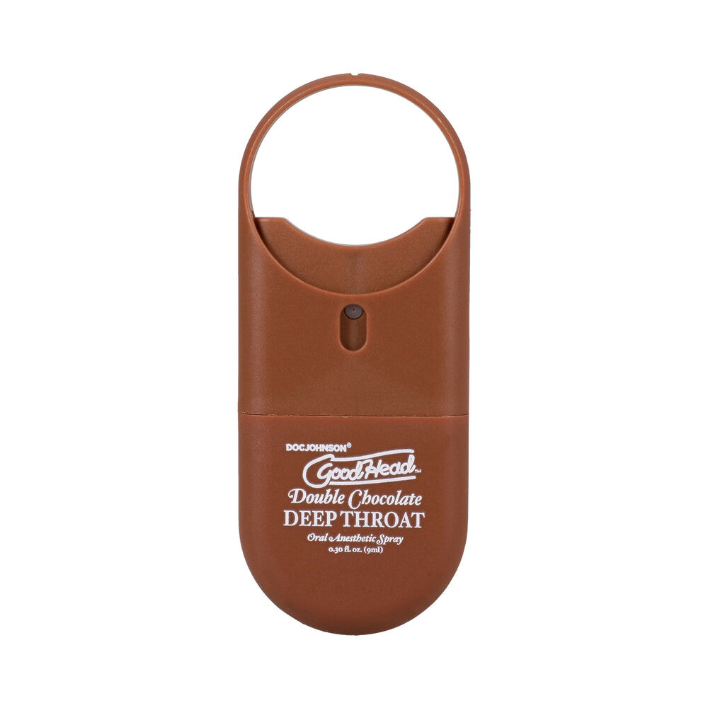 DOC JOHNSON - SPRAY PARA GARGANTA PROFUNDA GOODHEAD TO-GO DUPLO CHOCOLATE 8,8 ML