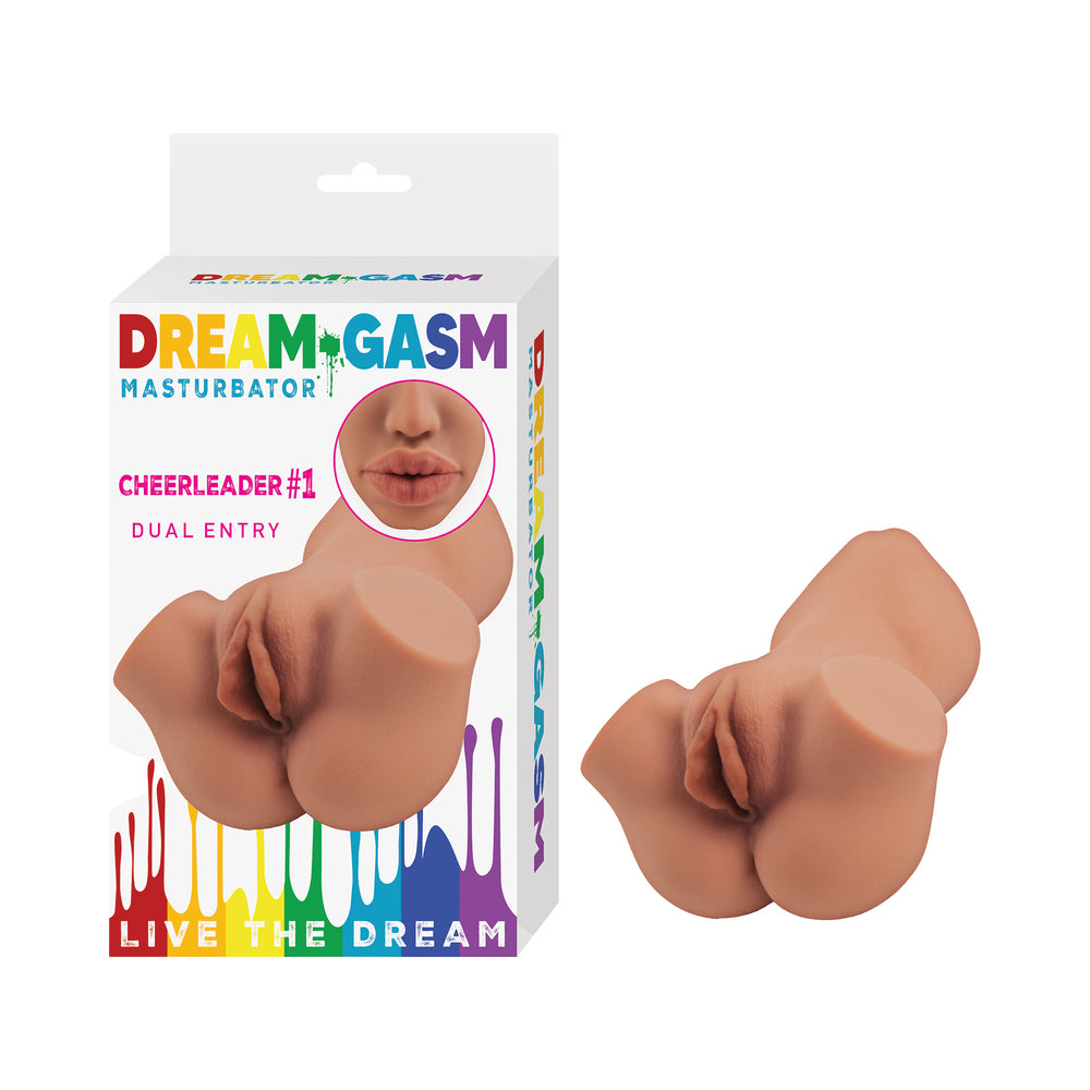 NASSTOYS - DREAM-GASM MASTURBATOR CHEERLEADER 1 BROWN