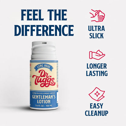 DR. TUGGS - LONG HAUL GENTLEMAN'S MASTURBATION LOTION 3.4 OZ.