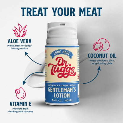 DR. TUGGS - LONG HAUL GENTLEMAN'S MASTURBATION LOTION 3.4 OZ.