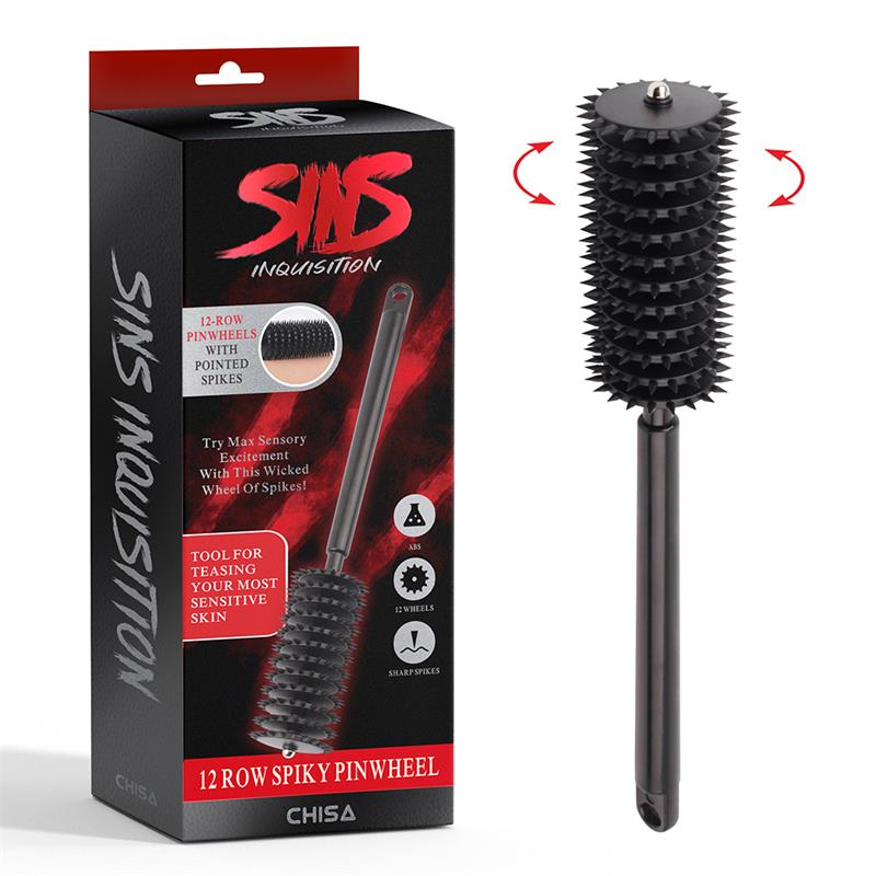 CHISA - 12 ROW SPIKY PINWHEEL