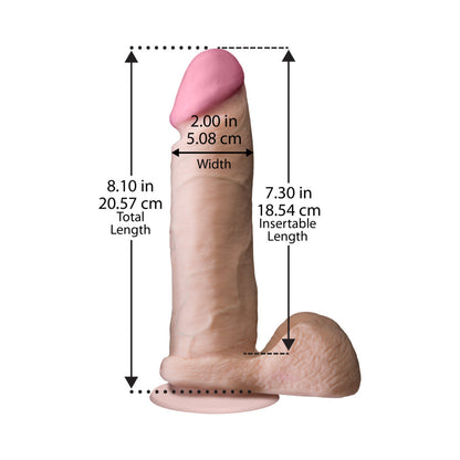 DOC JOHNSON - O REALISTIC COCK UR3 8 POLEGADAS