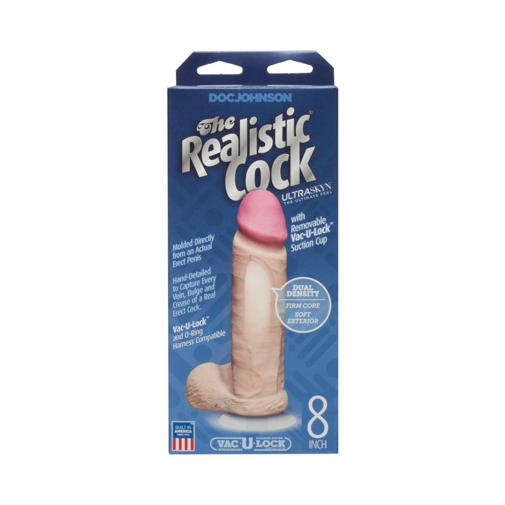 DOC JOHNSON - O REALISTIC COCK UR3 8 POLEGADAS