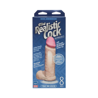 DOC JOHNSON - O REALISTIC COCK UR3 8 POLEGADAS