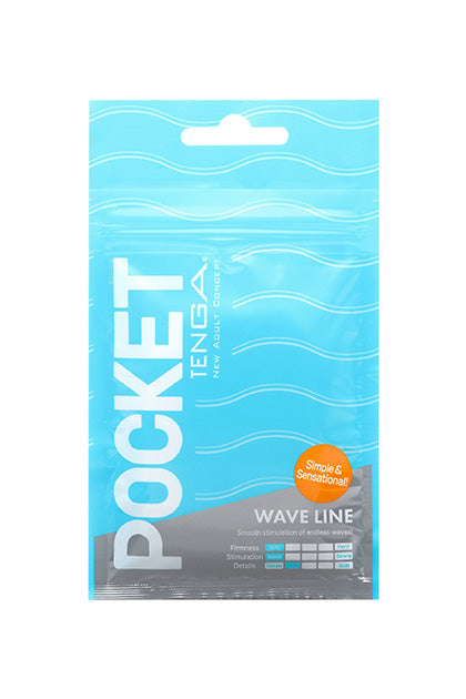 TENGA - POCKET TENGA WAVE LINE