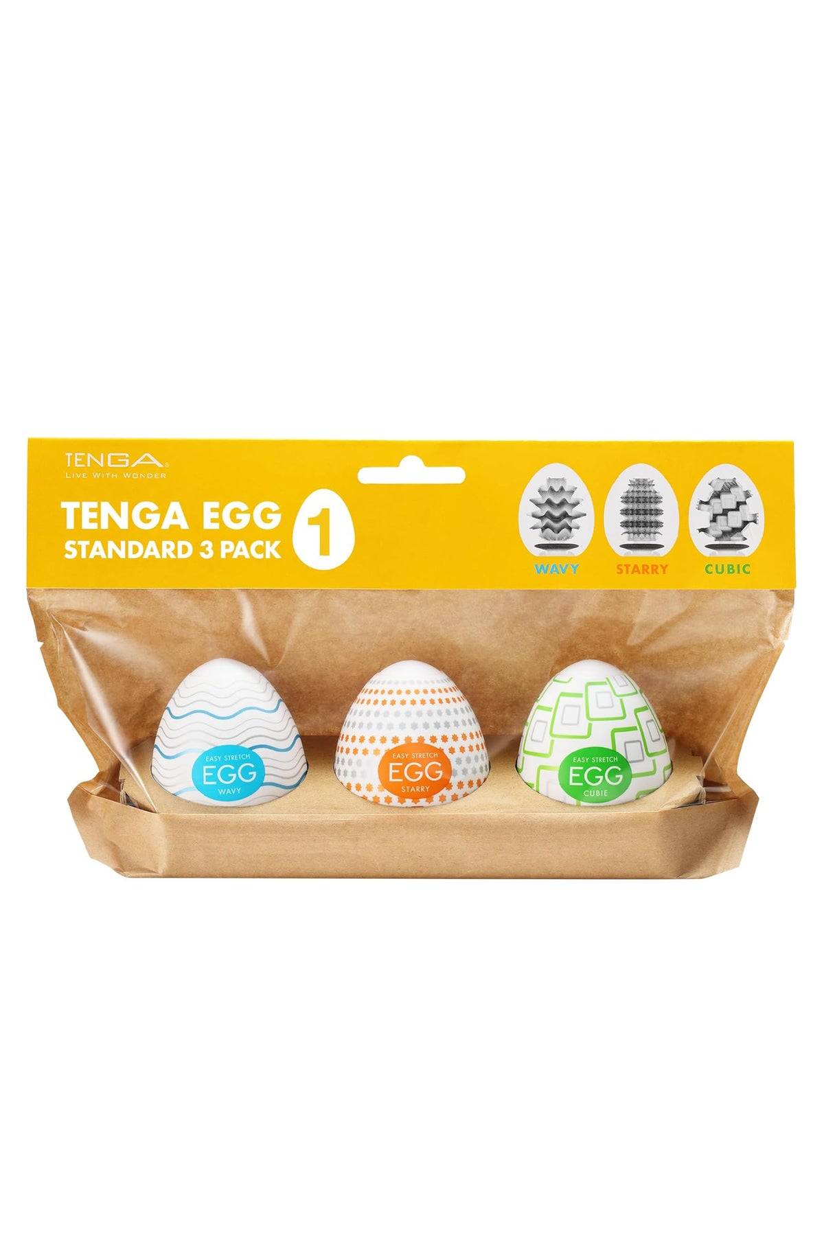 TENGA - EGG STANDARD 3 PACK I