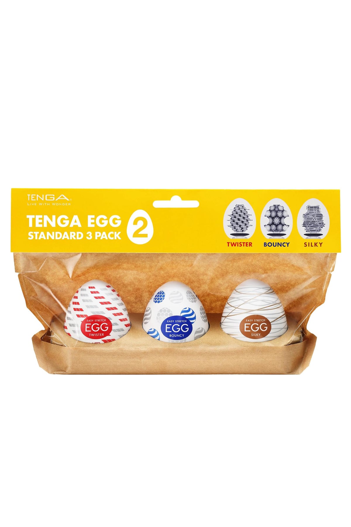TENGA - EGG STANDARD 3 PACK II