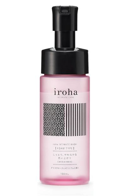 IROHA - INTIMATE CARE WASH - DAMASK ROSE & GERANIUM