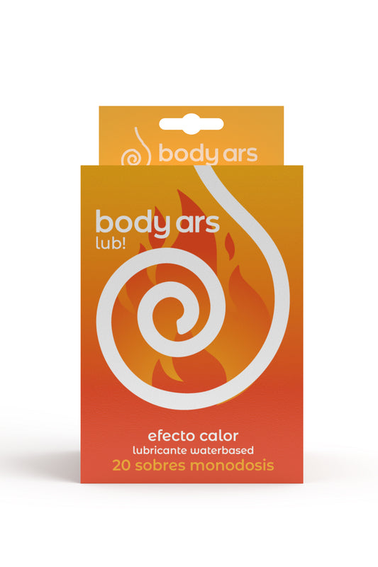BODY ARS - CAJA COLGANTE 20U. SOBRES MONODOSIS GEL BODY ARS EFECTO CALOR-WATERBASED