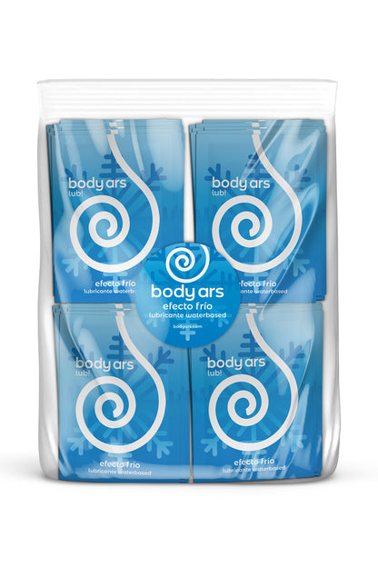 BODY ARS - BOLSA 100U. SOBRES MONODOSIS GEL BODY ARS EFECTO FRÍO -WATERBASED