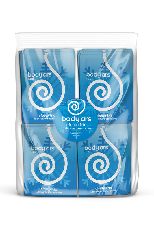 BODY ARS - BOLSA 100U. SOBRES MONODOSIS GEL BODY ARS EFECTO FRÍO -WATERBASED