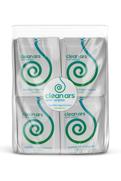 BODY ARS - PACK DE 100 UDS SOBRES DE TOALLITAS