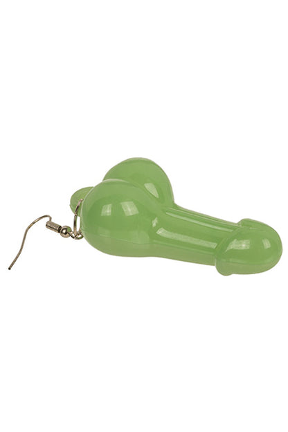 OUT OF THE BLUE - PENDIENTES PENE GLOW IN THE DARK