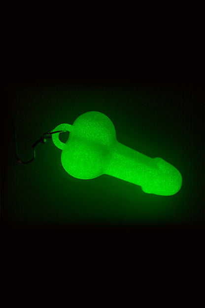 OUT OF THE BLUE - PENDIENTES PENE GLOW IN THE DARK